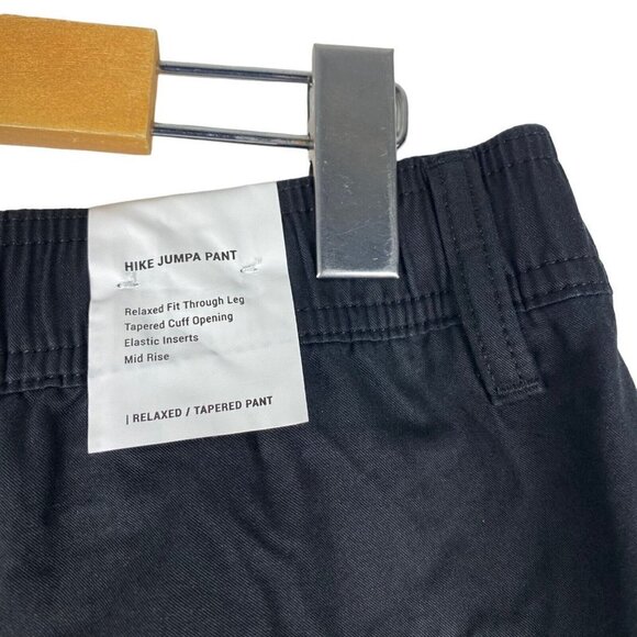 Zanerobe Men's Black Hike Jumpa Tapered Cargo Pocket Pant in US 32 - Picture 12 of 13